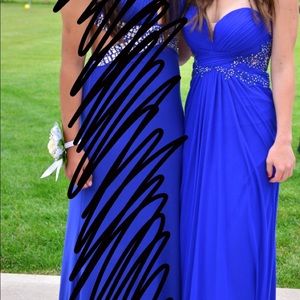 Strapless Prom Dress